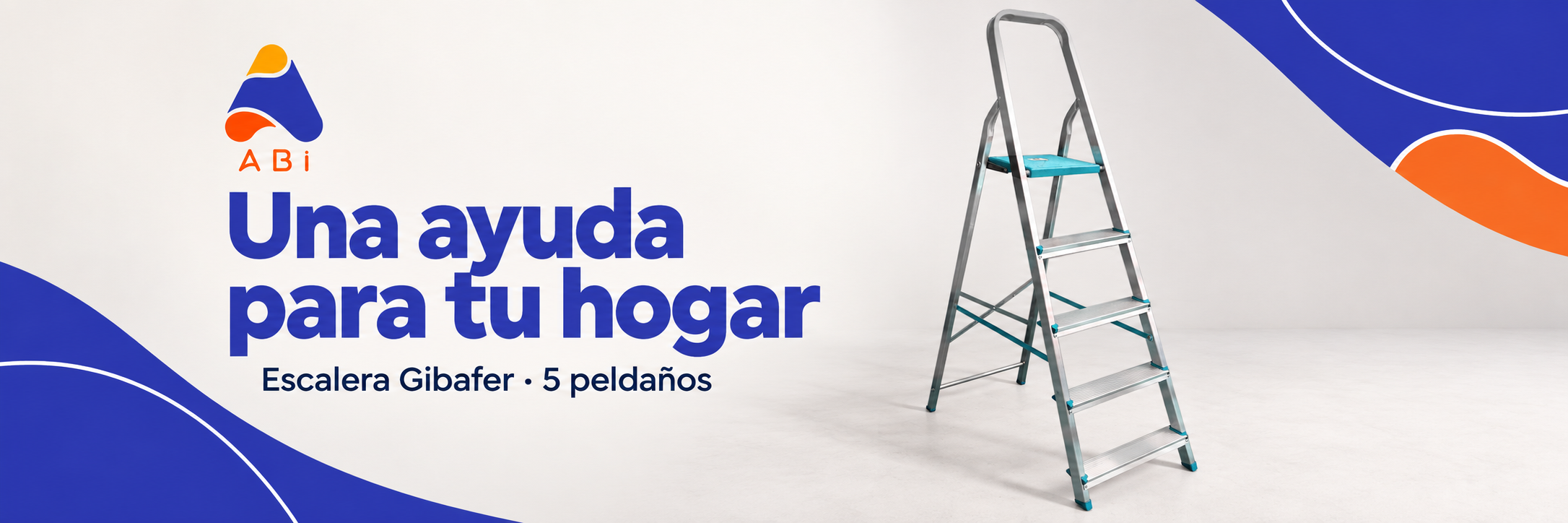ABi — Una ayuda para tu hogar. Escalera Gibafer · 5 peldaños.